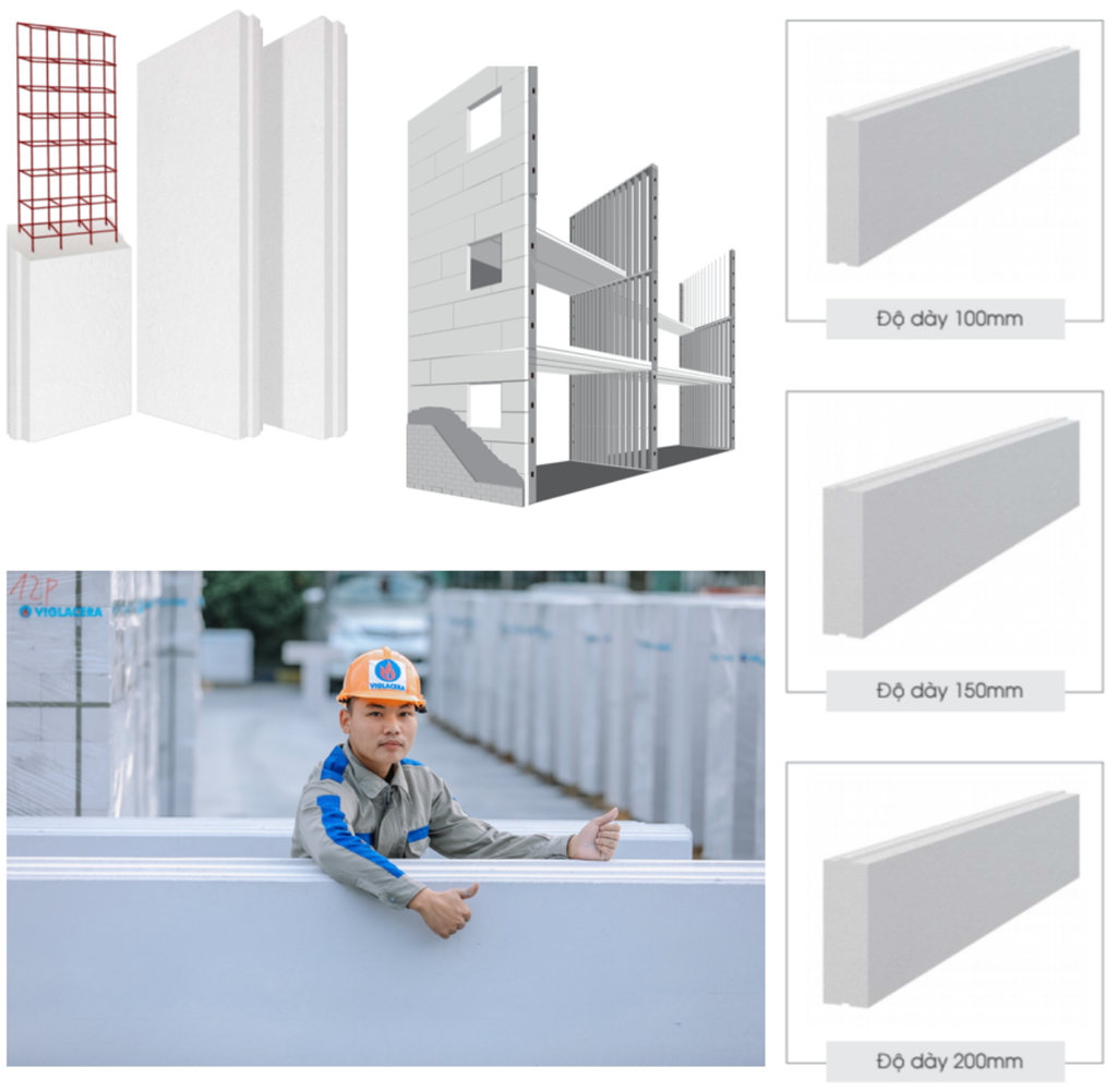 TẤM PANEL ALC - GIẢI PHÁP TƯỜNG CHỐNG CHÁY CHO NHÀ XƯỞNG – AAC-VIGLACERA