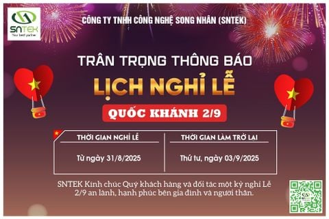 THÔNG BÁO LỊCH NGHỈ LỄ 02/9 - MỪNG 80 NĂM NGÀY QUỐC KHÁNH VIỆT NAM (1945-2025)