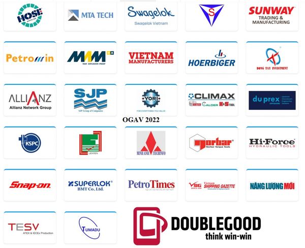 Logo các công ty tham gia OGAV 2022