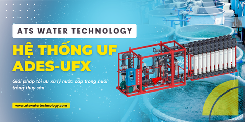 Hệ thống UF ADES-UFX: Giải pháp xử lý nước cấp hiệu quả trong nuôi trồng thủy sản