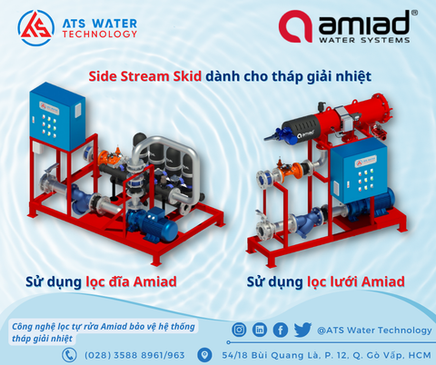 Hệ thống lọc Side Stream là gì? Những lợi ích hệ thống lọc Side Stream dành cho tháp giải nhiệt