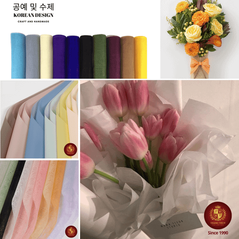 CÁC MẪU GIẤY GÓI HOA HÀN QUỐC - KOREAN DESGIN