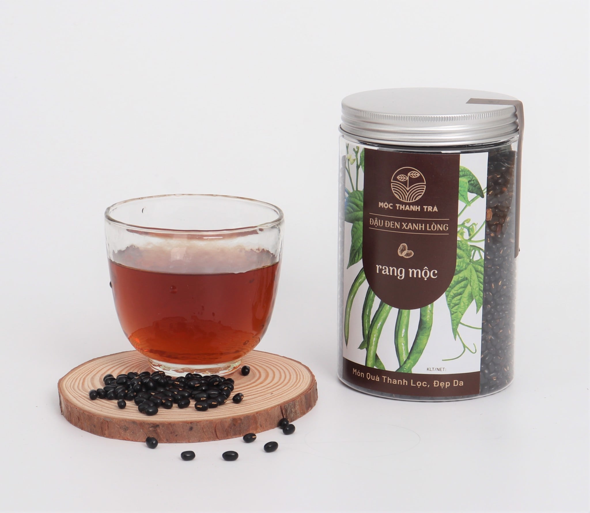 Đậu đen xanh lòng rang mộc
