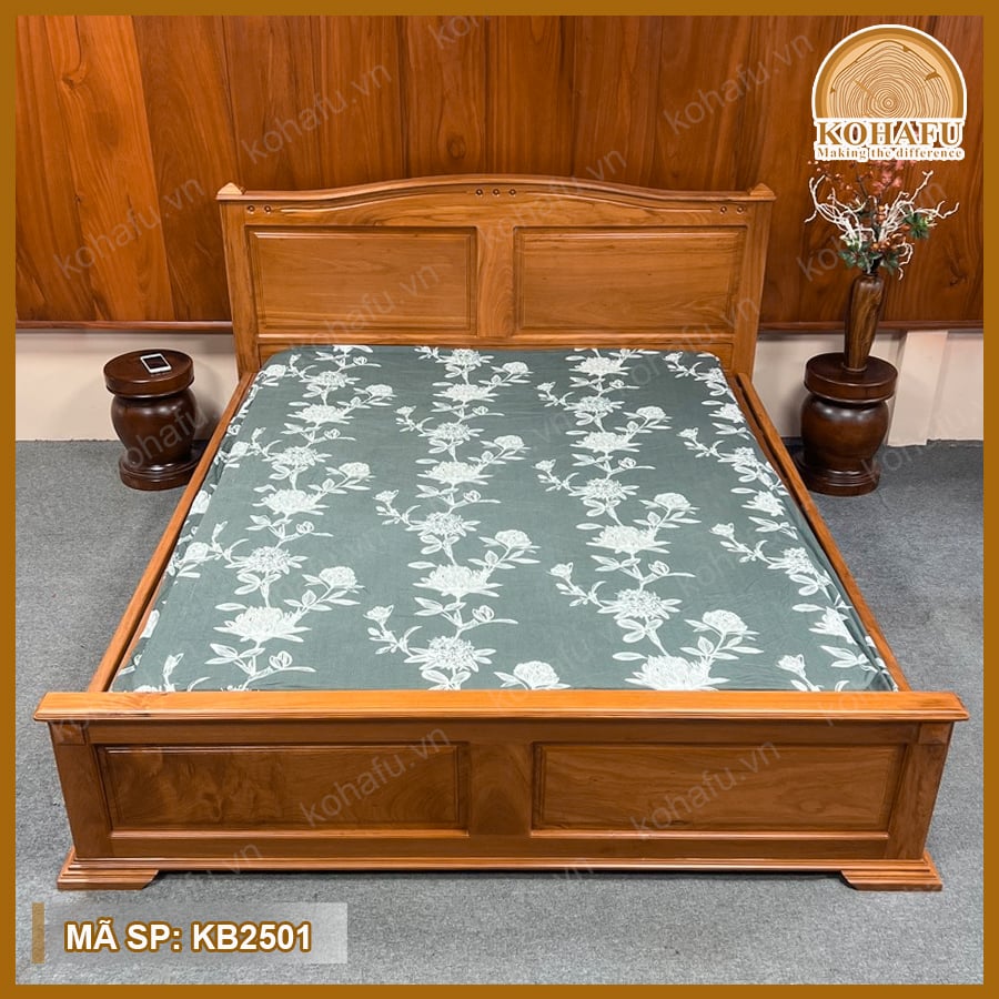 Giường Ngủ Gỗ Gõ Đỏ Cao Cấp 1m8 x 2m – Vẻ Đẹp Vượt Thời Gian Cho Không Gian Sống Đẳng Cấp