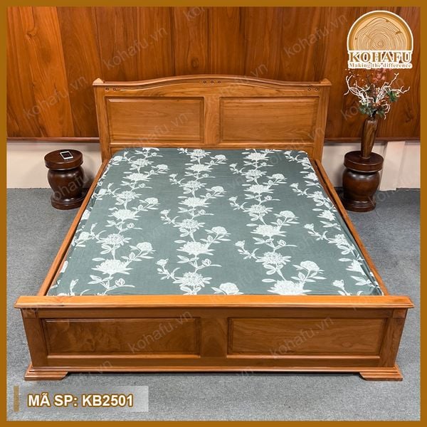 Giường Ngủ Gỗ Gõ Đỏ Cao Cấp 1m8 x 2m – Vẻ Đẹp Vượt Thời Gian Cho Không Gian Sống Đẳng Cấp