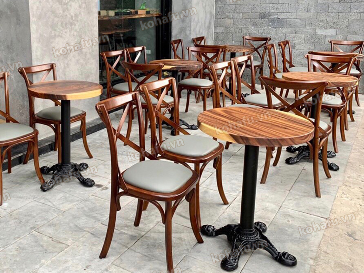 CÁCH LỰA CHỌN BÀN GHẾ PHÙ HỢP CHO QUÁN CÀ PHÊ