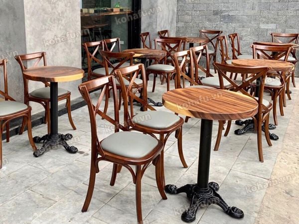 CÁCH LỰA CHỌN BÀN GHẾ PHÙ HỢP CHO QUÁN CÀ PHÊ