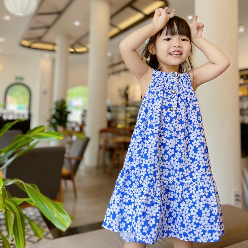 Váy đầm vàng bé gái KIDS2851B » Thời trang Trẻ em Thiết kế, Sơ sinh Xuất  khẩu