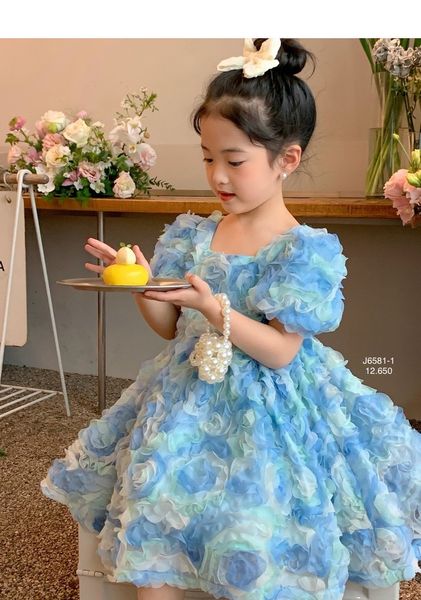 Váy đầm công chúa viền phi (1-6T)
