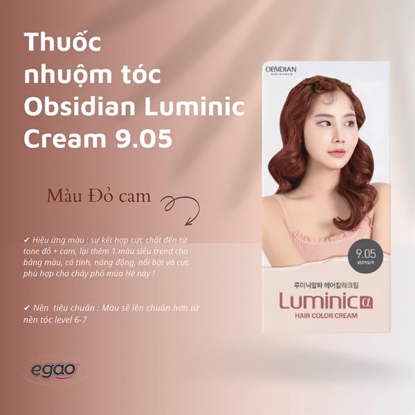 Luminic Hair Color Cream: Khi bạn sử dụng Luminic Hair Color Cream, không chỉ đơn giản là nhuộm tóc, mà đó còn là trải nghiệm chăm sóc và nâng niu mái tóc của bạn. Với tông màu sáng và lấp lánh, sản phẩm sẽ giúp cho bạn trông nổi bật và cuốn hút hơn. Không chỉ là sản phẩm nhuộm tóc thường, đây là loại thiết kế đặc biệt dành riêng cho những ai yêu thích tóc đẹp và muốn tỏa sáng hơn.