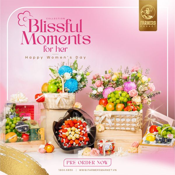 Bộ Sưu Tập Quà Tặng 08/03 Từ Farmers Market