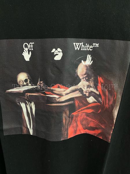 Áo Off White Caravaggio Sprayed T-shirt ss21