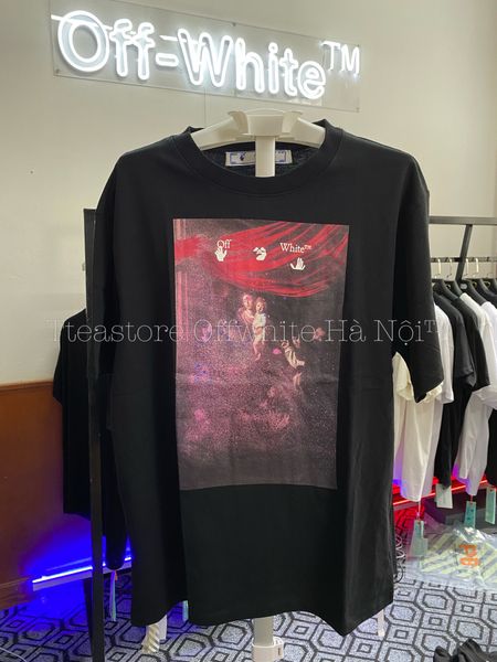 Áo Off White Caravaggio Sprayed T-shirt ss21