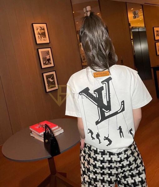 LOUIS VUITTON FLOATING LV PRINTED T-SHIRT -XXL