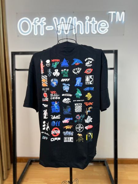 Áo Off White All Logo T-shirt