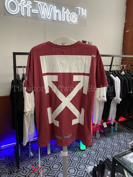 Áo Off White Arrows Red T-Shirt ss16