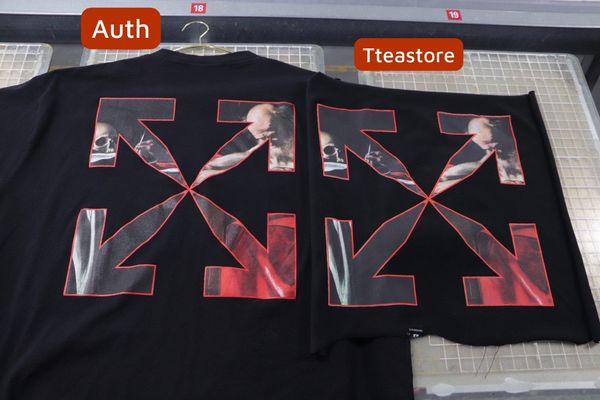 Áo Off White Caravaggio Crew T-shirt - auth vs tteastore