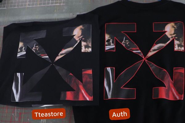 Áo Off White Caravaggio Crew T-shirt - auth vs tteastore