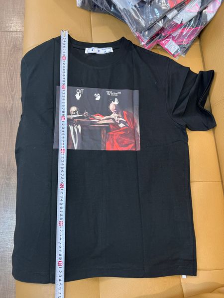 Áo Off White Caravaggio Crew T-shirt - version update 2023