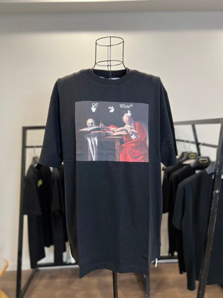 Áo Off White Caravaggio Crew T-shirt - version update 2023