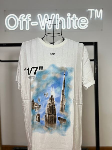 Áo Off White Dubai Buildings T-shirt