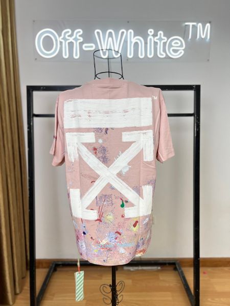 Áo Off White Galaxy Pink Hồng T-shirt