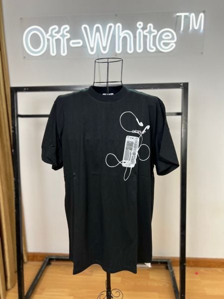 Áo Off White Headphone T-shirt ss24
