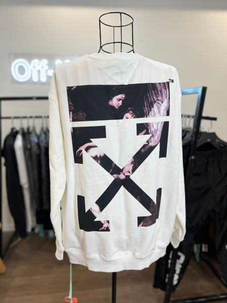 Áo Off White Sweater Caravaggio Angel Arrows