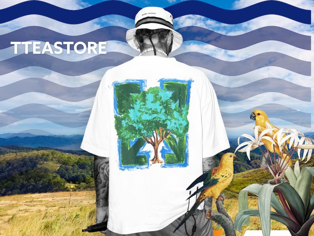 Áo Off White Tree T-shirt ss22