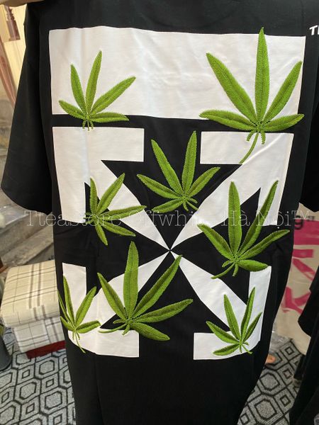 Off White Weed Arrow T-shirt ss22