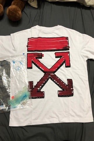 Áo Offwhite Marker Red 2021 Best Quality T-Shirt
