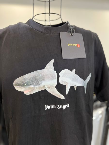 Áo Phông Palm Angels Shark Logo T-Shirt