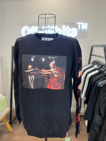 Áo Sweater Off White Caravaggio Crew