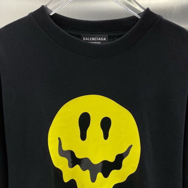 balenciaga fitted smile vintage t-shirt