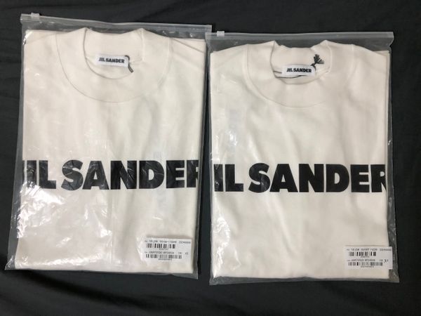 Áo JIL SANDER Off White Logo T-Shirt