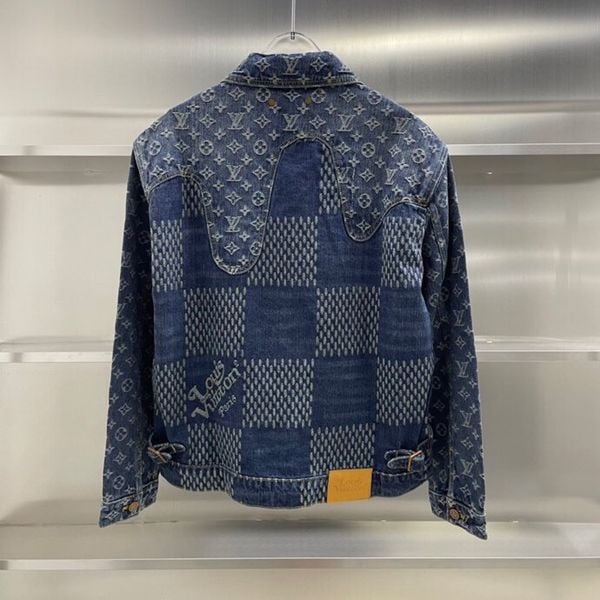 Louis Vuitton x Nigo Denim Jacket Blue 50 Mens Fashion Coats Jackets  and Outerwear on Carousell
