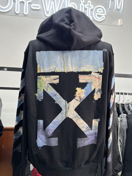 Off white sale multicolor hoodie
