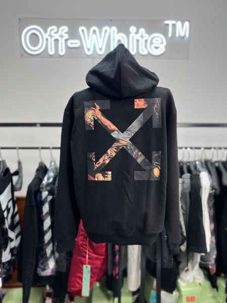 Pascal Arrows Hoodie Off White