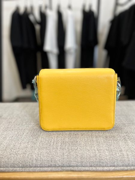 Túi Off White Binder Bag sọc tròn Thanh lý