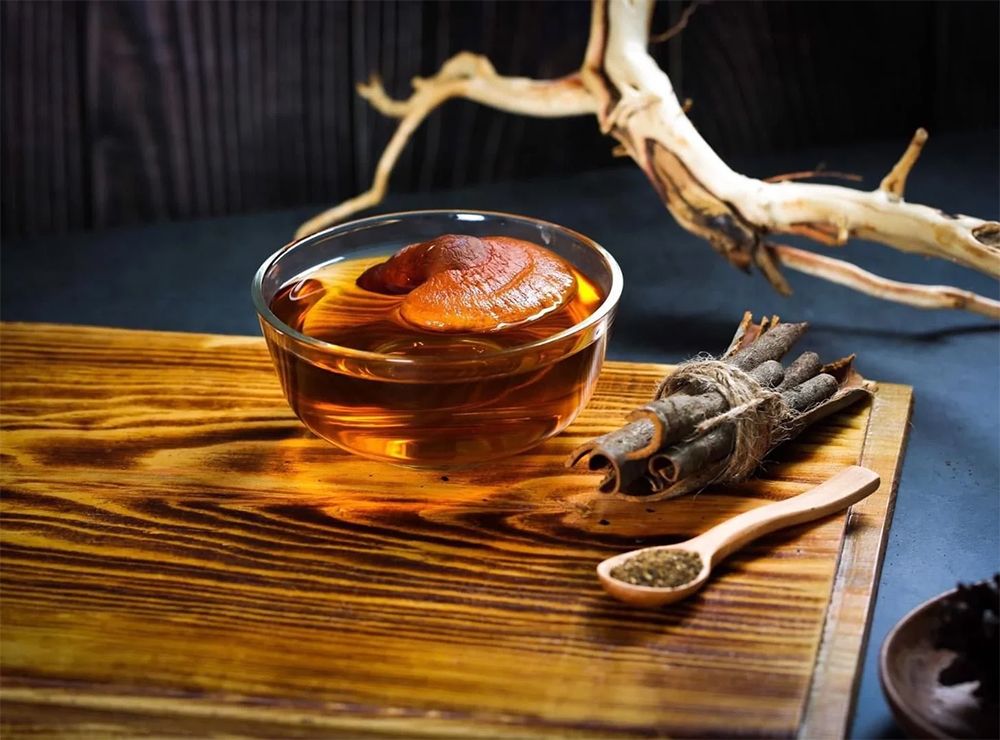 5 cách nấu trà nấm linh chi hỗ trợ thải độc gan, tăng cường sức khỏe