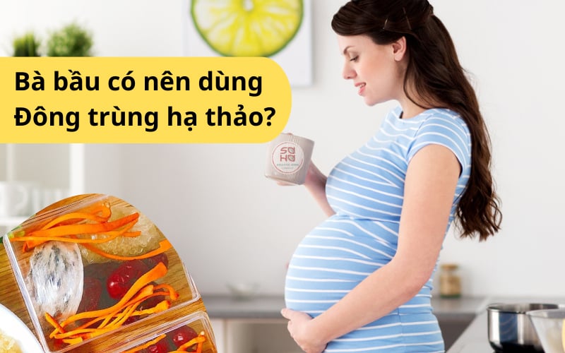 Bà bầu có nên dùng đông trùng hạ thảo để bồi bổ sức khỏe không?