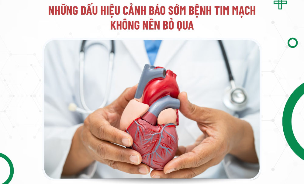 Những dấu hiệu cảnh báo sớm bệnh tim mạch không thể bỏ qua