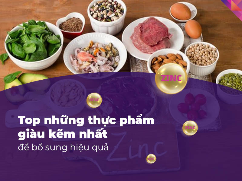Những loại thực phẩm giàu kẽm tốt cho người trung niên