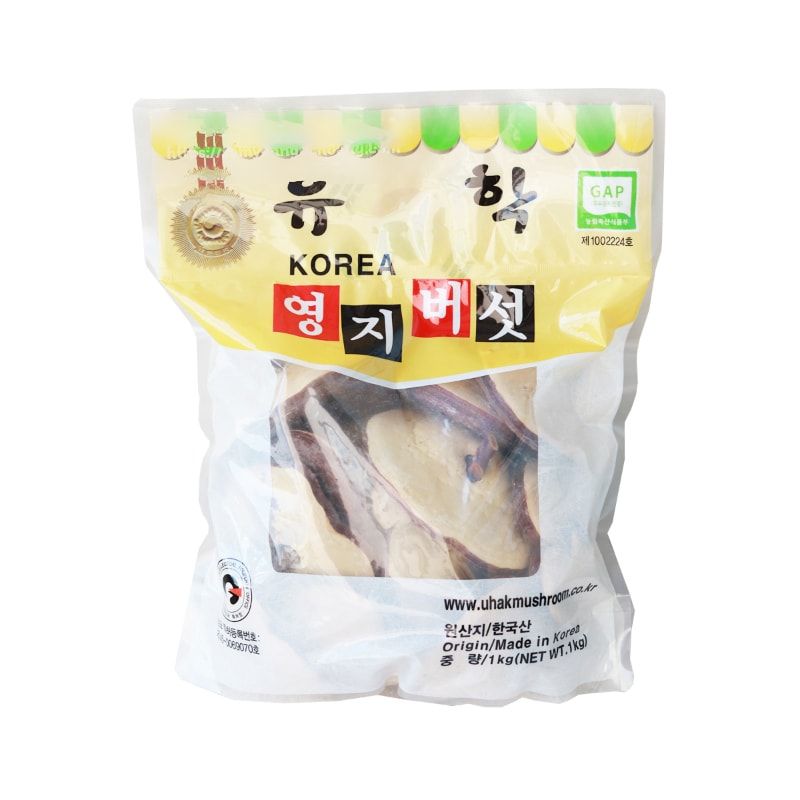 Nấm Linh Chi Đỏ Hàn Quốc Uhak Mushroom Bịch 1kg