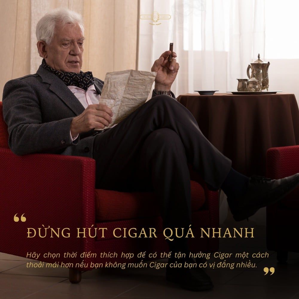 ĐỪNG HÚT CIGAR QUÁ NHANH NẾU BẠN KHÔNG MUỐN “LÀM GIẢM” HƯƠNG VỊ – Cigar ...