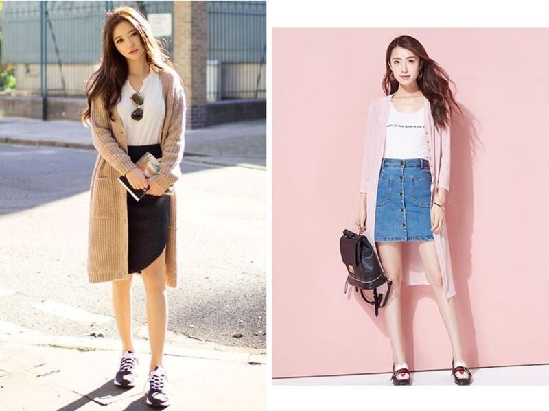 Top áo cardigan nữ Hàn Quốc luôn khiến nàng trẻ trung nổi bật  MARC