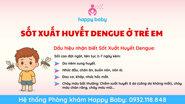 🦟 SỐT XUẤT HUYẾT DENGUE Ở TRẺ EM – BA MẸ CẦN BIẾT!
