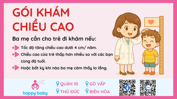 ❓❓KHI NÀO CẦN KHÁM CHIỀU CAO CHO TRẺ ❓❓