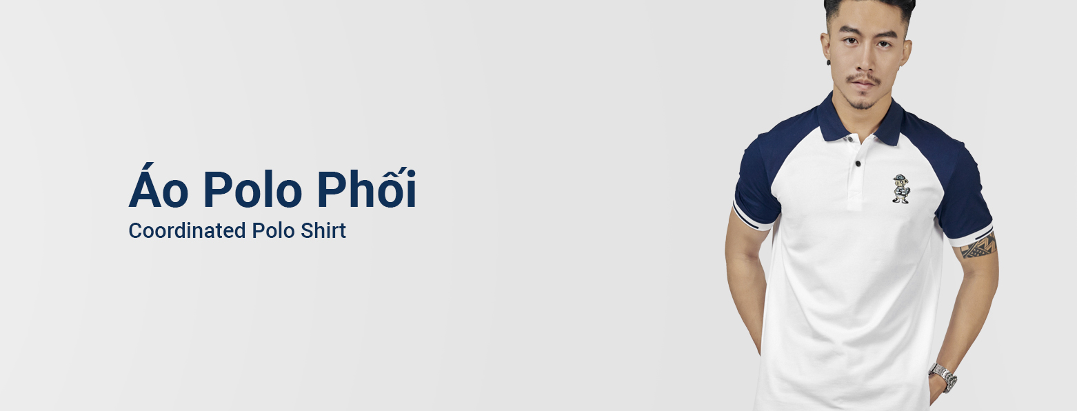 Áo Polo Phối