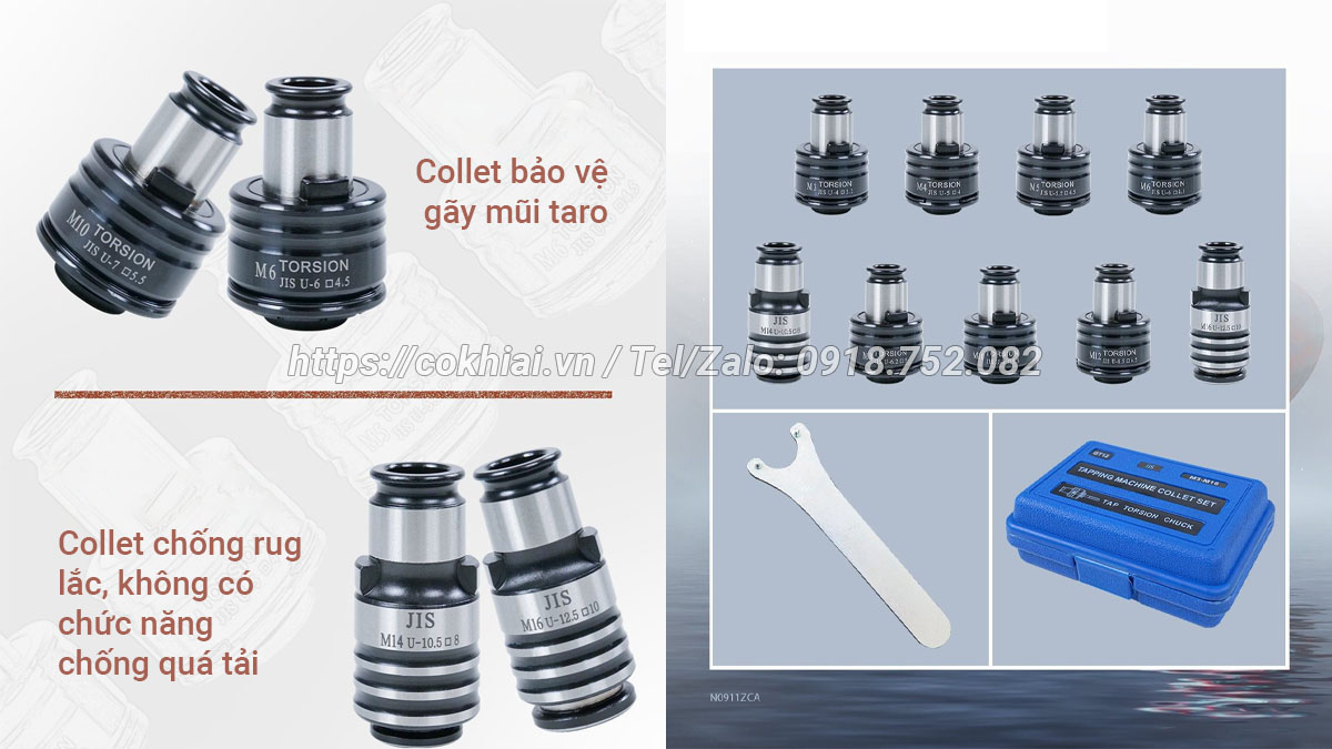 Các loại collet taro GT12